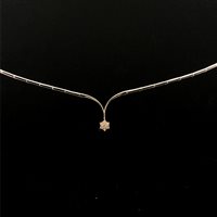 Collana Cianfrone Gioielli Donna in Oro Diamante 0.17 Ct COOR-65-198 - COOR-65-198
